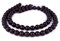 The Bead Chest Natural 14mm Wooden Beads in Brown - Dark for Jewelry Making – Round Loose Wood Spacer Beads I Approximately 30 Beads